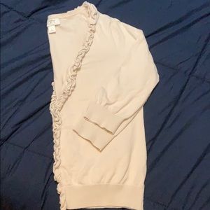 Ann Taylor Loft quarter-sleeved cardigan (M)